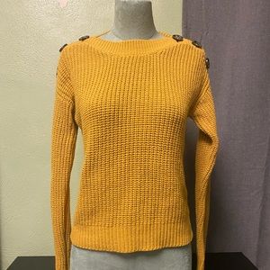 Yellow Knit Sweater